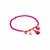 biba Armband Crystal pink mit Anhängern