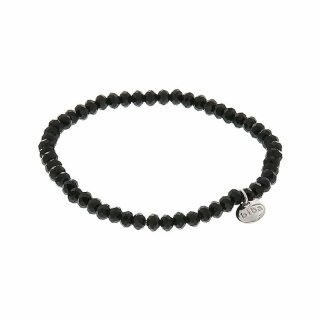 biba Armband Crystal schwarz 4 mm