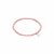 biba Armband Crystal rosa 3 mm