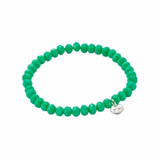 biba Armband Crystal grün 6 mm