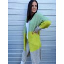 Strickjacke STOCKHOLM - Khaki-Oliv-Beige