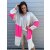 Strickjacke STOCKHOLM - Beige-Pink-Beige