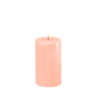 Stumpenkerze 7,5 x 12,5 cm - Rosa
