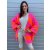 Oversize Strickjacke COPENHAGEN - Pink-Orange