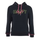 ZWILLINGSHERZ HOODIE INES aus Baumwolle - blau