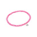 biba Armband Crystal pink 4 mm