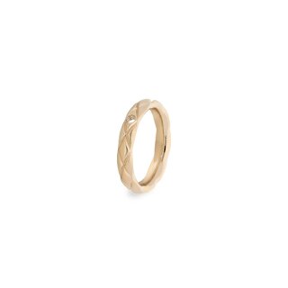 QUDO Wechselring AVERSA gold