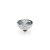 QUDO Ringaufsatz BOTTONE 13 mm silber SILVER PATINA