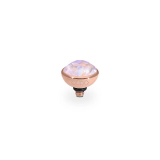 QUDO Ringaufsatz BOTTONE 10 mm roségold LAVENDER DELITE
