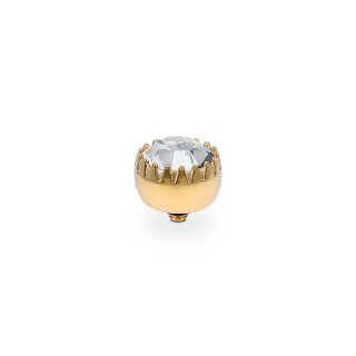QUDO Ringaufsatz LONDON big gold CRYSTAL