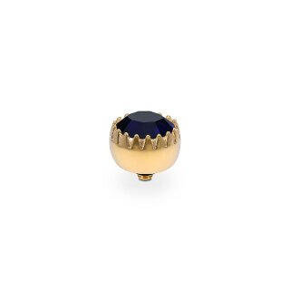 QUDO Ringaufsatz LONDON big gold DARK INDIGO