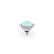 QUDO Ringaufsatz FABERO silber 11 mm MINT GREEN