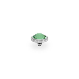 QUDO Ringaufsatz FABERO flat silber 10 mm ERINITE