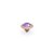 QUDO Ringaufsatz TONDO DELUXE 9 mm roségold burgundy delite