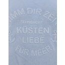 ZWILLINGSHERZ Sweatshirt KÜSTENLIEBE - Hellblau