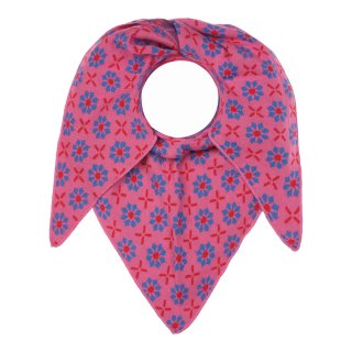 ZWILLINGSHERZ Dreieckstuch VICI mit Baumwolle - Pink-Blau