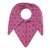 ZWILLINGSHERZ Dreieckstuch VICI mit Baumwolle - Pink-Blau
