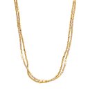 biba Kette goldfarben mit Süßwasserperlen