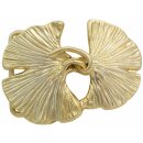 Gürtelschnalle GINKGOBLATT - Gold
