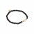 biba Armband Crystal mit Süßwasserperle - Schwarz