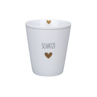 KRASILNIKOFF HAPPY MUG / Becher SCHATZI minimal