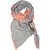 Schal FIEN TWIN - Grau/Rosa