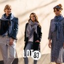 Schal FIEN TWIN - Jeansblau/Navy