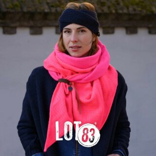 Schal SAAR - Fuchsia