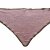 Dreiecksschal NINA - Altrose/Camel