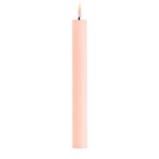 2er Set Stabkerze 24 cm - Rosa