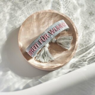 Statement Armband BEREIT FÜR WUNDER