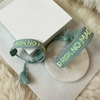 Statement Armband NO RISK NO MAGIC
