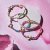 biba Armband goldfarben mit Süßwasserperlen - Crystal rosa