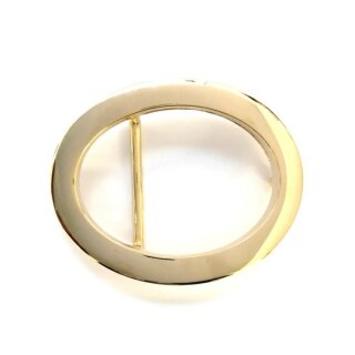 Gürtelschnalle OVAL GOLD