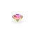 QUDO Ringaufsatz TONDO gold ROYAL RED DELITE
