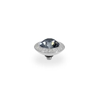 QUDO Ringaufsatz TONDO DELUXE silber SILVER NIGHT