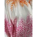 Stilvolle Bluse in tollem Schnitt und sehr schönen Farben - Pink/Orange