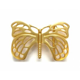 Gürtelschnalle SCHMETTERLING gold