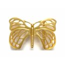 Gürtelschnalle SCHMETTERLING gold