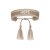 Statement Armband HOPE beige