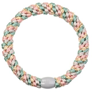 KKNEKKI Haargummi - Mix Faded Green Pink