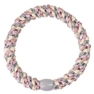 KKNEKKI Haargummi - Mix Dusty Green Lightpink Glitter