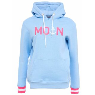 ZWILLINGSHERZ HOODIE RAHEL -  hellblau XL