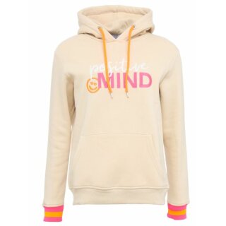 ZWILLINGSHERZ HOODIE MASCHA - beige L