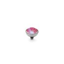 QUDO Ringaufsatz BOTTONE 10 mm lotus pink delite