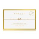 Joma Jewellery ANKLET MOON GOLD