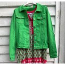 Coole Jeansjacke in GRÜN M/36-38