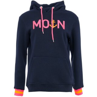 ZWILLINGSHERZ HOODIE RAHEL -  blau XL