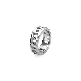 QUDO Wechselring LIBERI silber 58