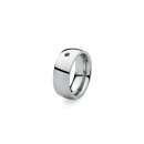 QUDO Wechselring BIG silber 56